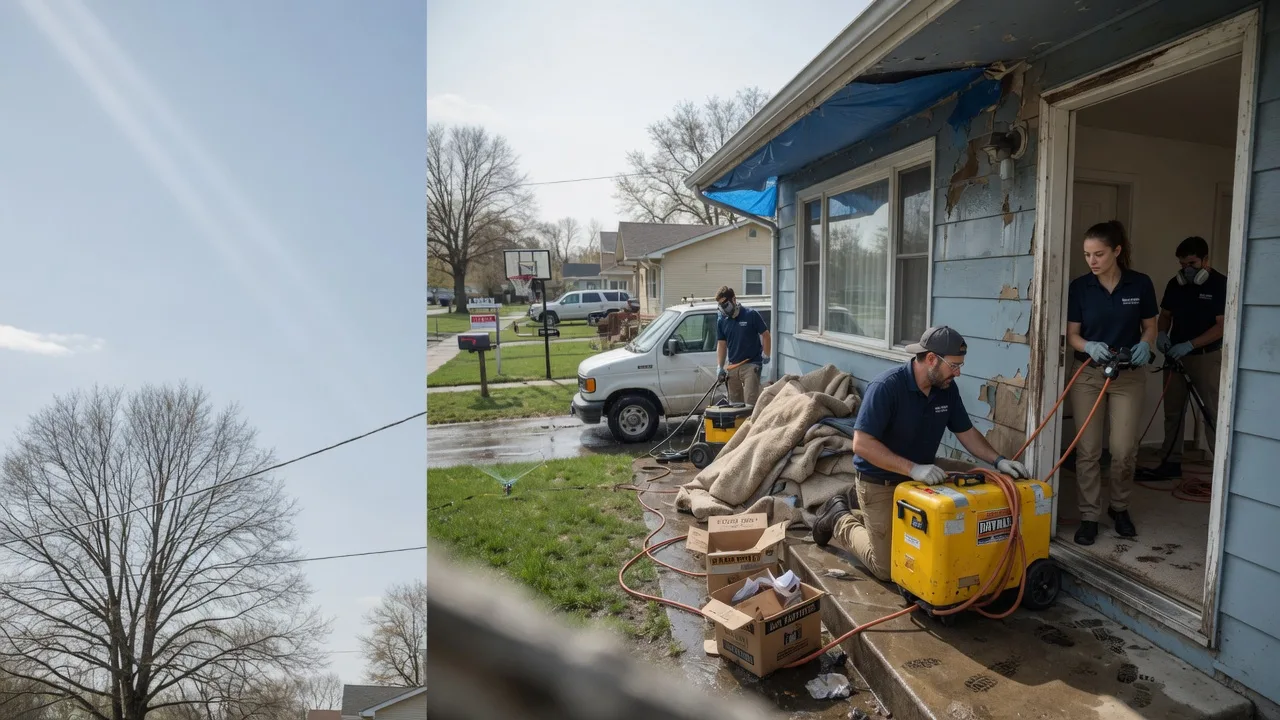 Basement Flood Cleanup in Mount Carroll, IL near me